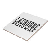 Carreau Lacrosse c'est mode de vie (Côté)