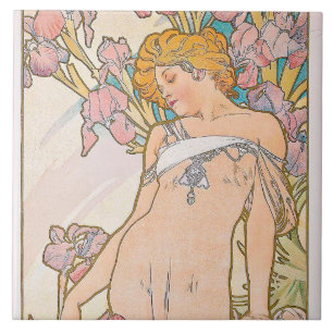 Carreau L'aimant photo flexible Iris