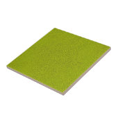Carreau L'air de Snuggly Chartreuse Green Suede (Côté)