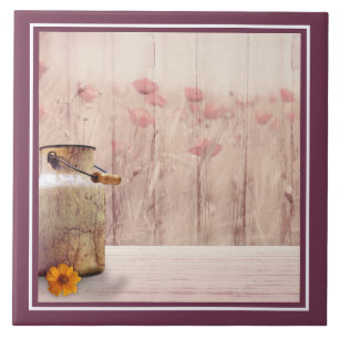 Carreau Lait rustique peut style rustique sur bois