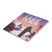 Carreau Lake Tahoe Sierra Nevada USA Poster d'affiche (Côté)