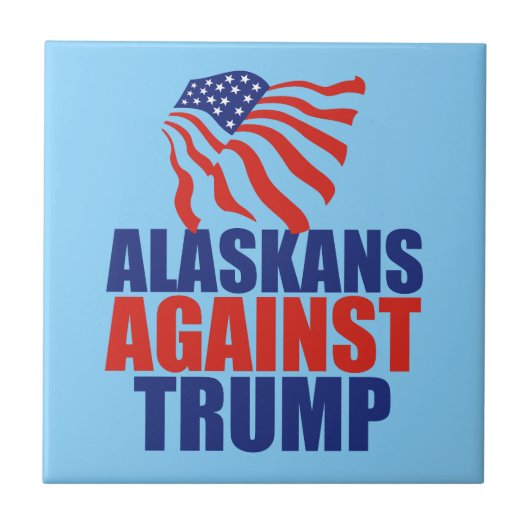 Carreau L'Alaska contre Trump (Devant)