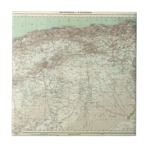 Carreau L'Algérie et la Tunisie
