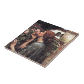 Carreau L'âme du Rose (par John William Waterhouse) (Côté)