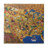 Carreau L'Amérique de William Gropper - folklore de bande (Devant)