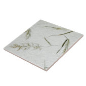 Carreau Lames minces de papier de riz japonais d'herbe (Côté)