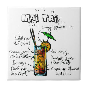 Carreau L'AMI Tai de recette de cocktail