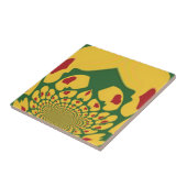 Carreau L'amour à Rasta Couleurs : Coeurs de reggae (Côté)