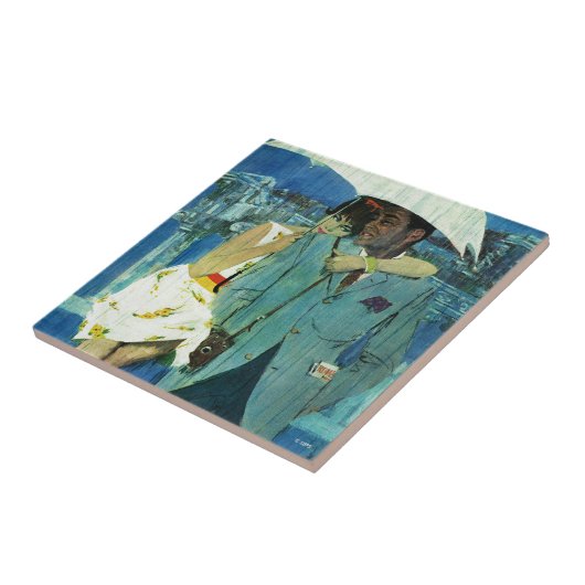 Carreau L'amour arrive à Miss Lucas (Côté)