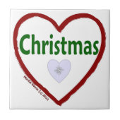 Carreau L'amour de Noël (Devant)