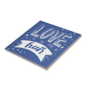 Carreau L'amour est dans les cheveux (Côté)