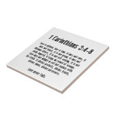 Carreau L'amour est patient (Côté)