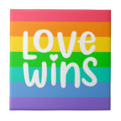 Carreau L'amour gagne (Devant)