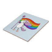 Carreau L'amour n'a pas de limites Unicorne (Côté)