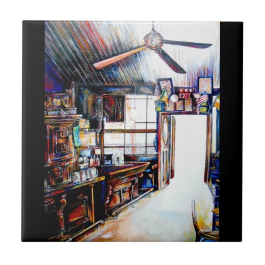 Carreau L'amour n'est pas un mur, c'est un pont (Devant)