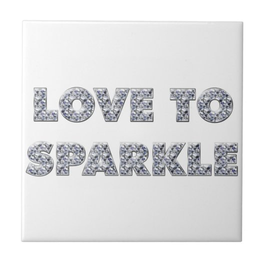 Carreau L'Amour Pour Étinceler (Devant)