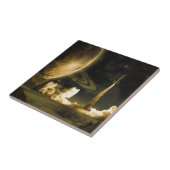 Carreau Lancement vintage de l'espace (Côté)