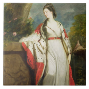 Carreau Lancer d'Elizabeth, duchesse de Hamilton et