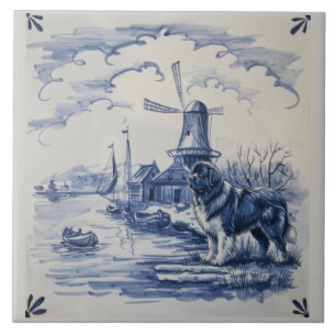 Carreau Landseer près du port néerlandais