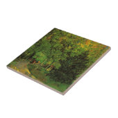 Carreau Lane in Public Garden, Arles par Vincent van Gogh (Côté)