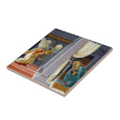 Carreau L'Annonciation de Botticelli (Côté)
