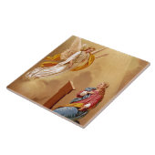 Carreau L'Annonciation de la Vierge Marie (Côté)
