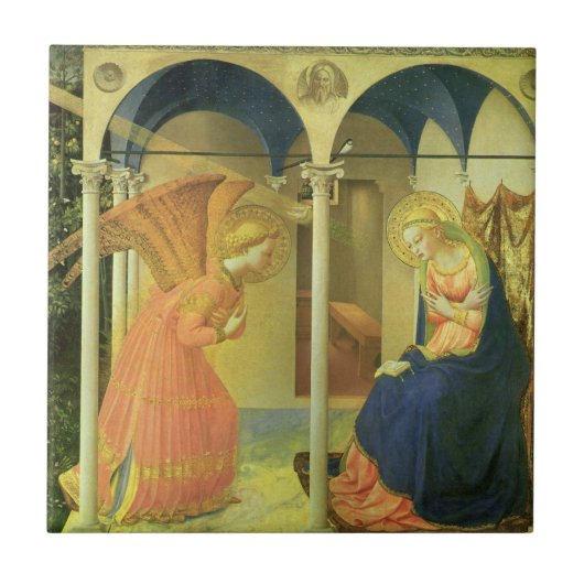 Carreau L'Annonciation du Prado par Fra Angelico (Devant)