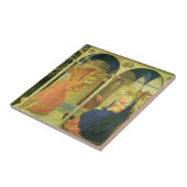 Carreau L'Annonciation du Prado par Fra Angelico (Côté)