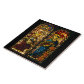 Carreau L'Annonciation En Couleurs Multiples (Côté)