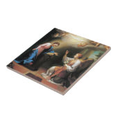 Carreau L'Annonciation par Anton Raphael Mengs (Côté)