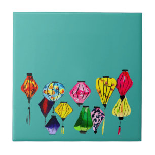 Carreau lanterne chinoise