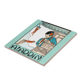 Carreau Lanterne magique Vintage Aladdin (Côté)