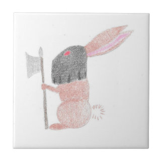 Carreau Lapin de sort malheureux