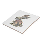 Carreau Lapin Drôle Crochet Patchwork Camo Lapin Heureux E (Côté)