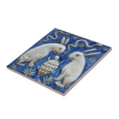 Carreau Lapin iranien, Tortoise Snake Blue (Côté)