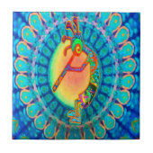 Carreau Lapin Kokopelli (Devant)