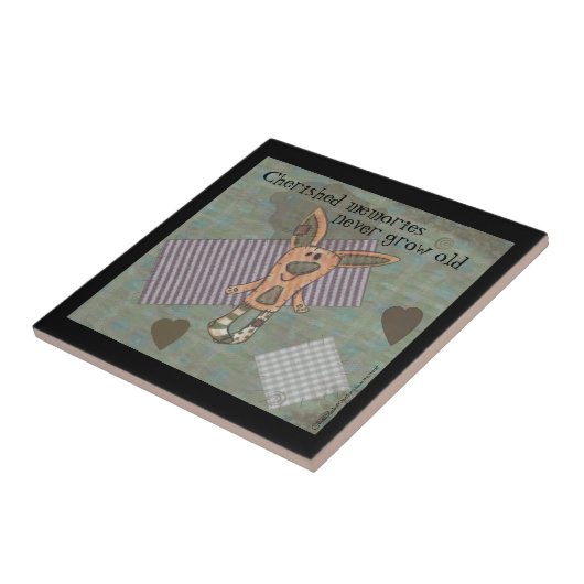 Carreau Lapin primitif (Côté)