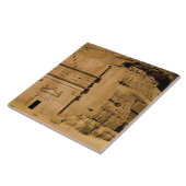 Carreau L'Arabie Saoudite, site de Madain Saleh, 3 (Côté)