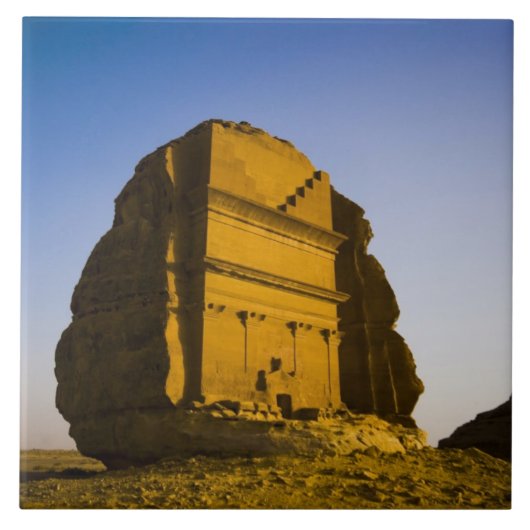 Carreau L'Arabie Saoudite, site de Madain Saleh, 4 (Devant)