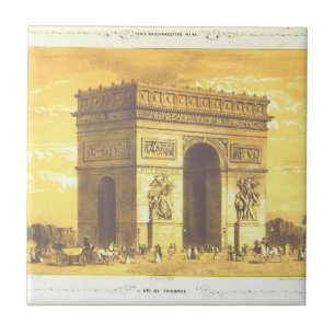 Carreau L'Arc de Triomphe, Paris 1840