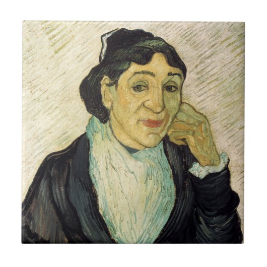 Carreau L'Arlesienne (Madame Ginoux) par Vincent van Gogh (Devant)