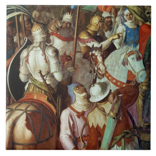 Carreau L'armée Saracen en dehors de Paris, ANNONCE 730-32 (Devant)