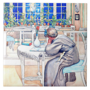 Carreau Larsson - À la veille du voyage en Angleterre