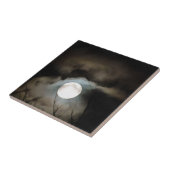 Carreau L'art céleste de la lune d'hiver (Côté)
