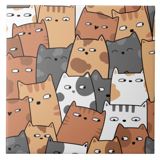 Carreau L'art du Doodle animal (Devant)