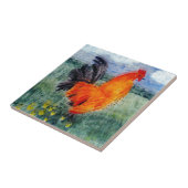 Carreau L'art du poulet au coq (Côté)