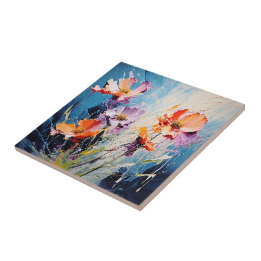 Carreau L'art floral (Côté)