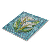 Carreau L'art mosaïque de Calla Lily (Côté)