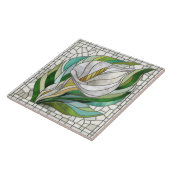 Carreau L'art mosaïque de Calla Lily (Côté)