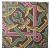 Carreau L'Art Nouveau Floral de Christopher Dresser (Devant)